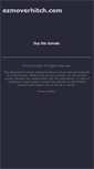 Mobile Screenshot of ezmoverhitch.com
